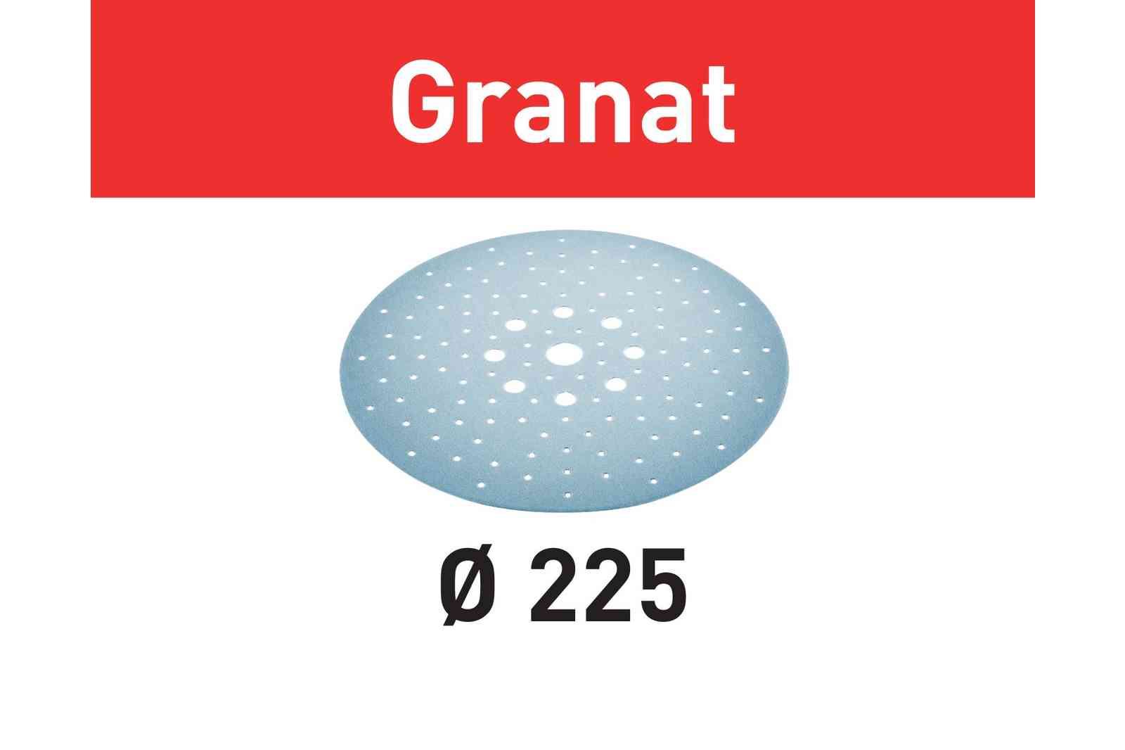 Мат.шлиф. Granat P120 STF D225/128 P120 GR/25