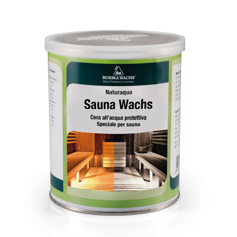 Воск для сауны Naturaqua Sauna-wachs (750мл), RAL9002